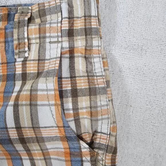 OshKosh B'Gosh Vintage Plaid Shorts With Adjustable Waist Unisex Toddler Size 5 - Picture 4 of 13